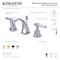 Kingston Brass KS4941ML Claremont Widespread Bathroom Faucet, Polished Chrome KS4941ML - alternate 2
